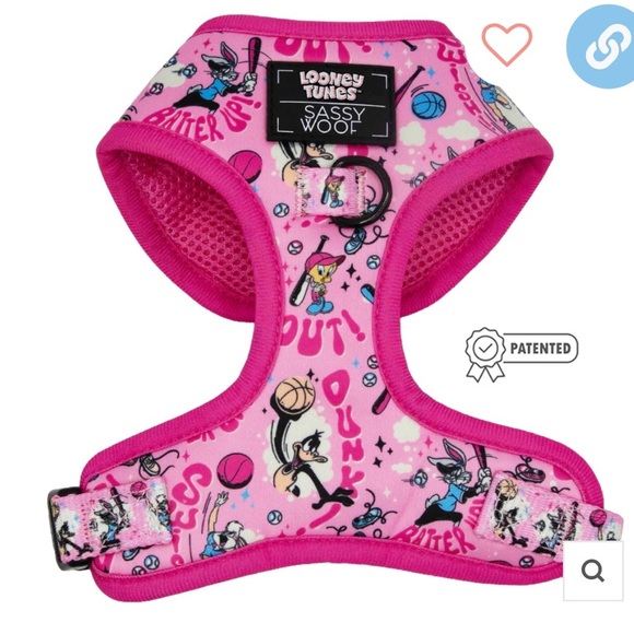 sassy woof Other - Sassy Woof Dog Adjustable Harness- Looney Tunes